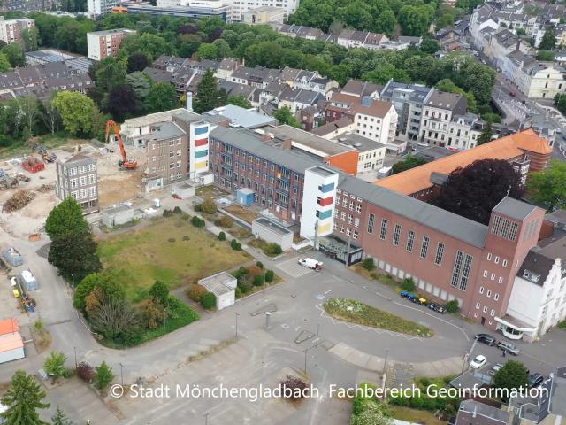 Rückbau Maria-Hilf-Klinik, Mönchengladbach